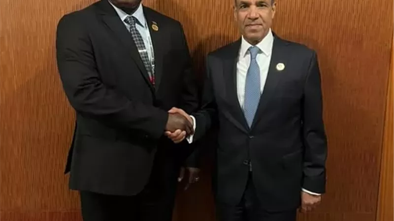 عبد العاطي يبحث مع نظيره الجامبي تعزيز التعاون الثنائي