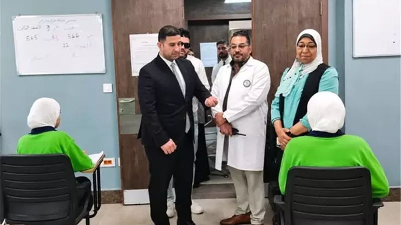 انطلاق امتحانات معهد رعاية الفني للتمريض بالإسماعيلية