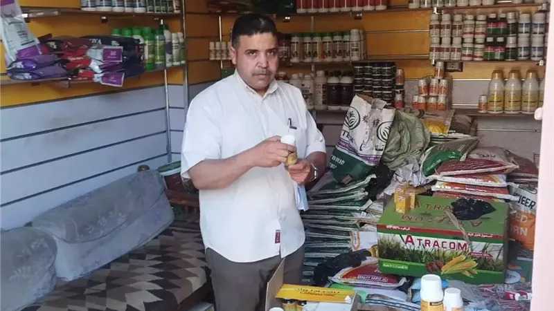 محافظ أسيوط:ضبط مبيدات مغشوشةومجهولة المصدر خلال حملات رقابة