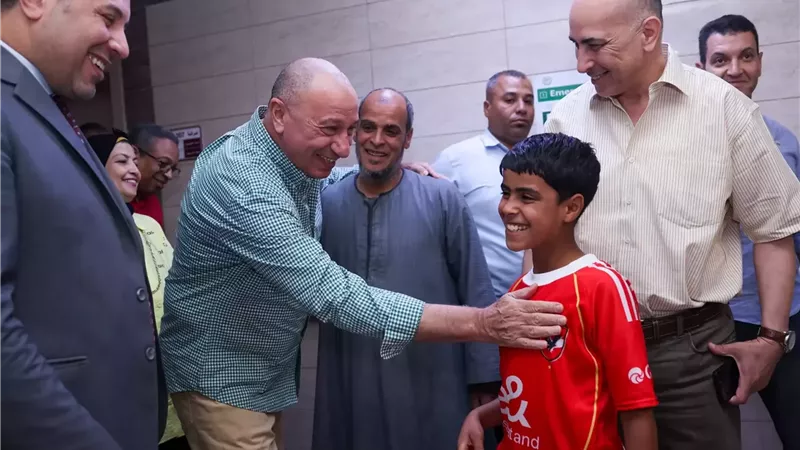 الخطيب يطمئن على تطورات الحالة الصحية لـ
