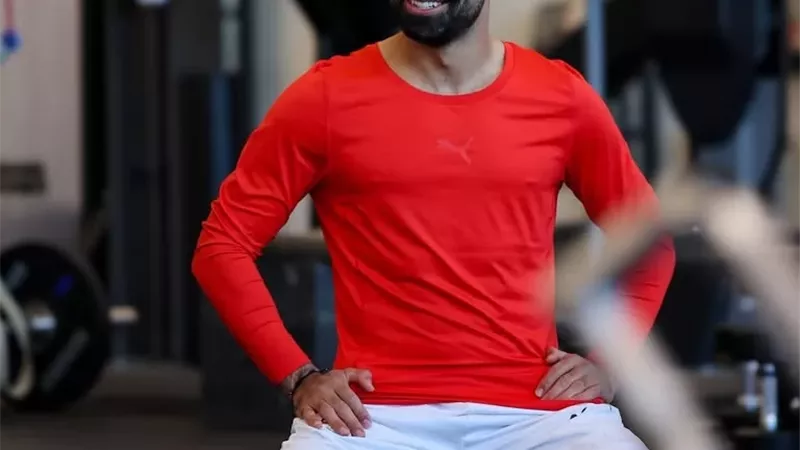 بالصور .. تدريبات منتخب مصر في الجيم قبل ودية البرازيل