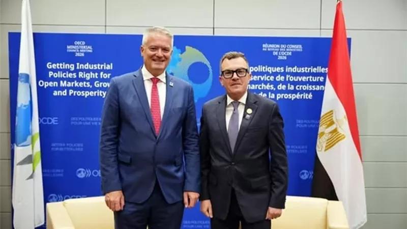 وزير التخطيط يبحث مع OECD تعزيز النمو وجذب الاستثمارات الخاصة