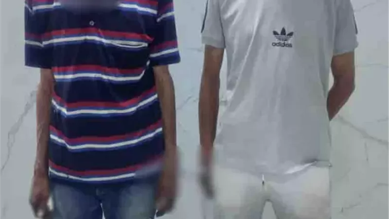 ضبط سايسين اعتديا على عامل دليفري بسلاح أبيض في حدائق القبة