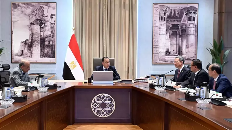رئيس الوزراء يبحث التعاون مع رئيس شركة الصين لهندسة الطاقة