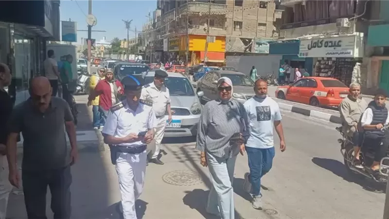 حملة مكبرة لرفع الإشغالات من حي ثان الإسماعيلية