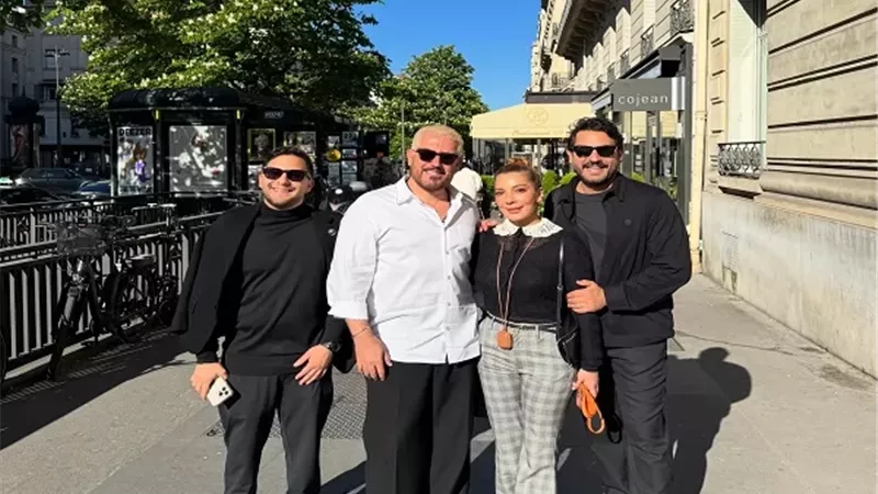 أول ظهور لـ أصالة وزوجها بعد شائعات الانفصال