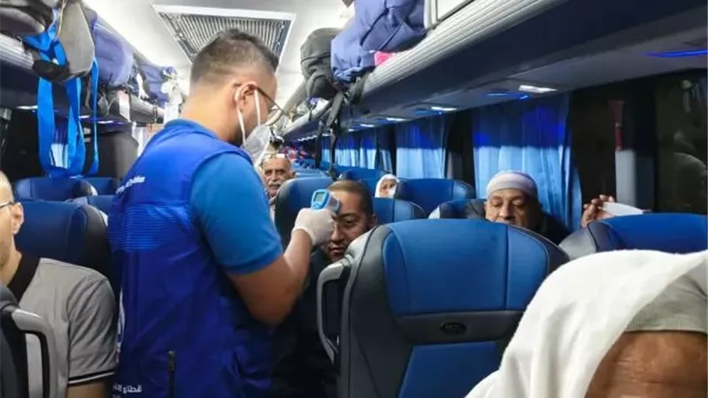 الحجر الصحي يتابع عودة الحجاج المصريين عبر ميناء نويبع البحري