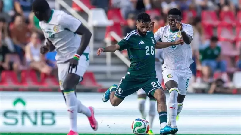السعودية تتعادل سلبيًا مع السنغال في البروفة الأخيرة للمونديال
