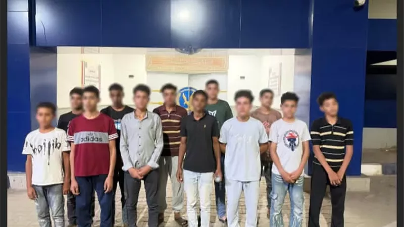 ضبط الطلاب المتورطين في واقعة تدمير محتويات مدرسة بسوهاج