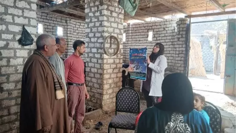 محافظ أسيوط: تحصين ما يقرب من 75 ألف رأس ماشية ضمن الحملة القومية