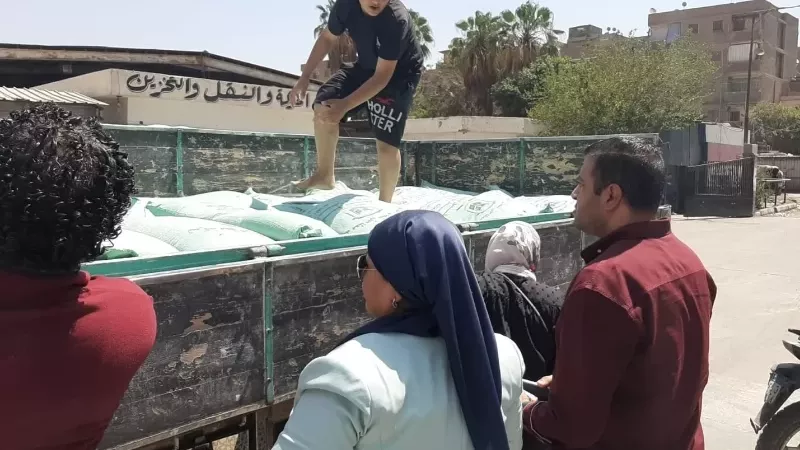 ضبط 2.5 طن دقيق بلدي مدعم قبل تهريبها للسوق السوداء بالقليوبية