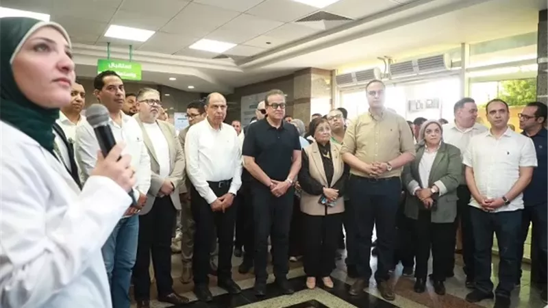 وزير الصحة يتفقد مشروع مستشفى أبو قرقاص ومستشفى دير مواس التخصصي