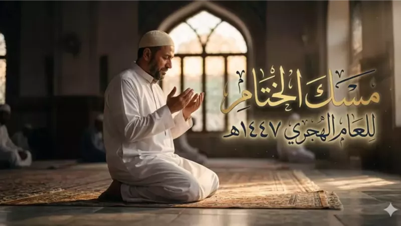 بين عامٍ يمضي وآخر يُقبل..مسك الختام للعام الهجري 1447هـ
