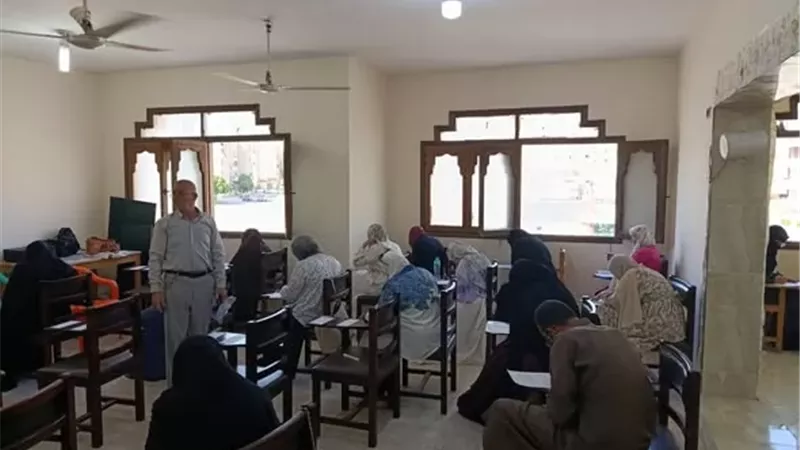 استمرار الاختبارات النهائية بمركز الثقافة الإسلامية بالإسماعيلية
