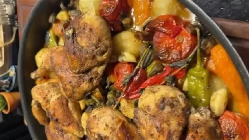 طاجن تورلي بالدجاج .. وجبة منزلية صحية تجمع الطعم والفائدة