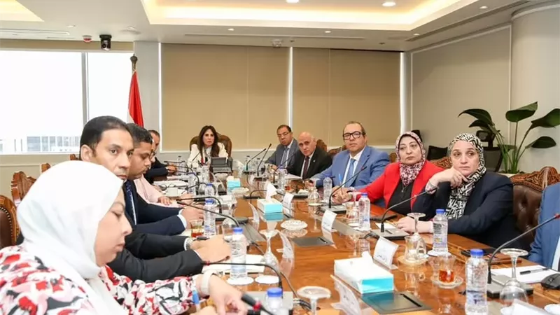 وزيرة الإسكان تتابع الموقف التنفيذي لمحوري اللواء عمر سليمان