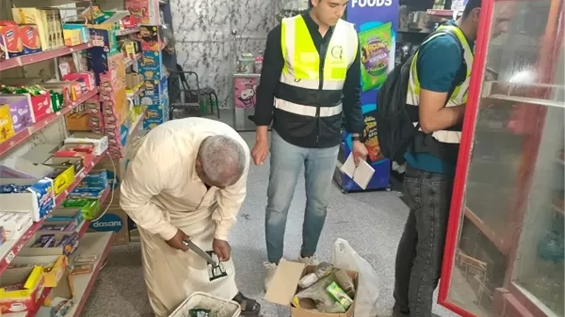 إعدام 230 كجم أغذية فاسدة خلال حملات تفتيشية بالشرقية