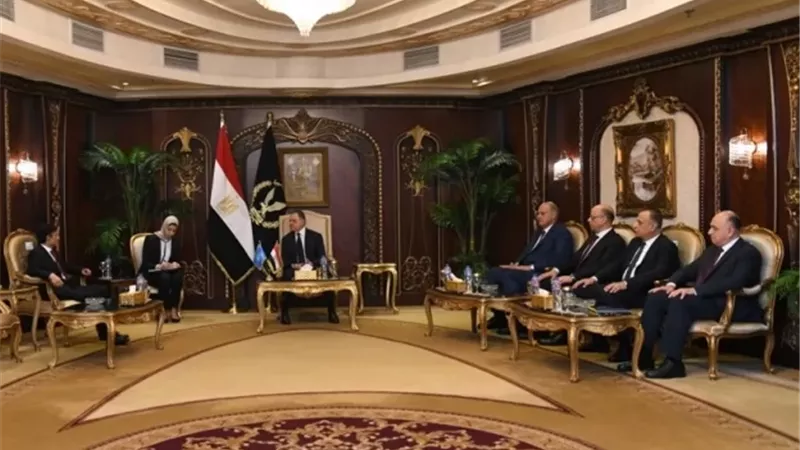 وزير الداخلية يبحث مع مستشار الأمم المتحدة تعزيز التعاون المشترك