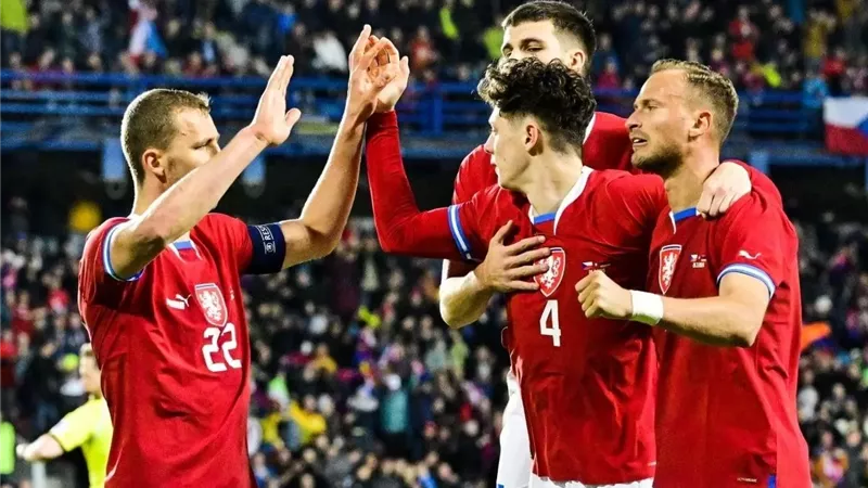 منتخب التشيك يتقدم على جنوب أفريقيا بهدف نظيف بالشوط الأول