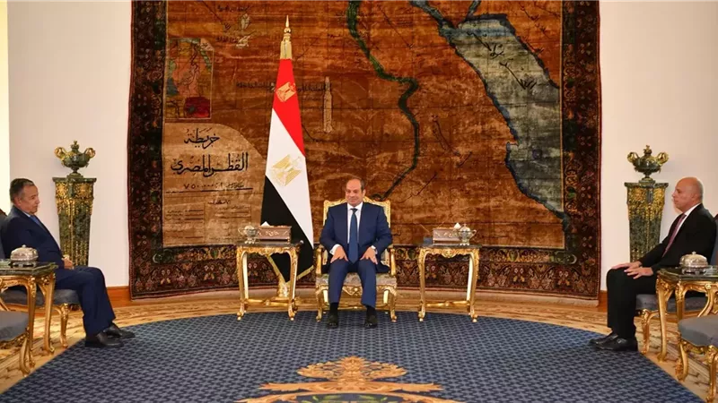 الرئيس السيسي يعلن دعم مصر الكامل لنبيل فهمي لقيادة الجامعة العربية