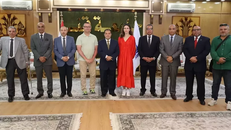 جامعة قنا تنفتح على التعليم الأوروبي عبر بوابة 