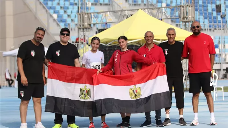 تألق مصري تونسي بالبطولة العربية لألعاب القوى بالإسماعيلية