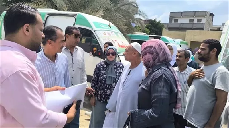 خدمات طبية فى قافلتين بقريتى الضهرية بإيتاي و البركة بكفرالدوار