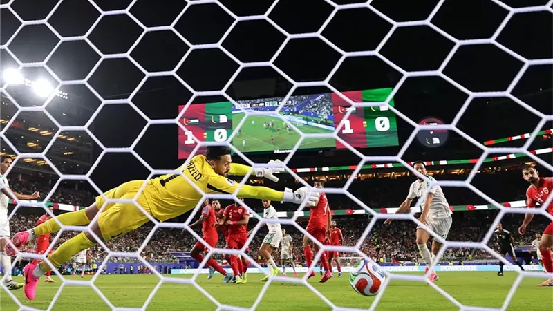 كأس العالم| شاهد أهداف مباراة الجزائر والأردن