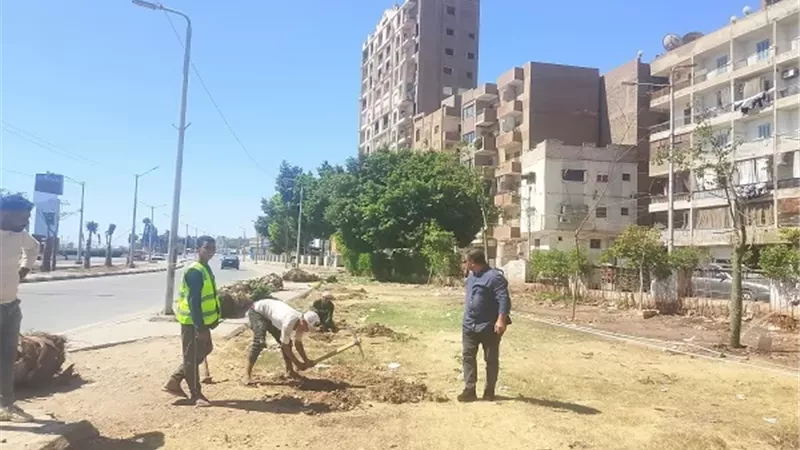 محافظ أسيوط: استمرار أعمال رفع كفاءة حديقة صينية الوليدية بحي شرق