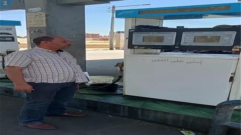 ضبط 19ألف لتربنزين وسولار خلال حملات رقابية على محطات الوقود