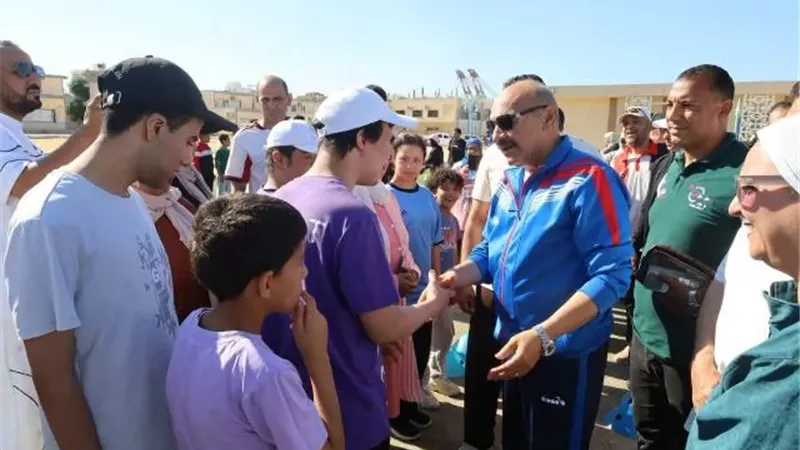محافظ السويس يؤكد الرياضة طريق بناء الإنسان ودمج ذوى الهمم