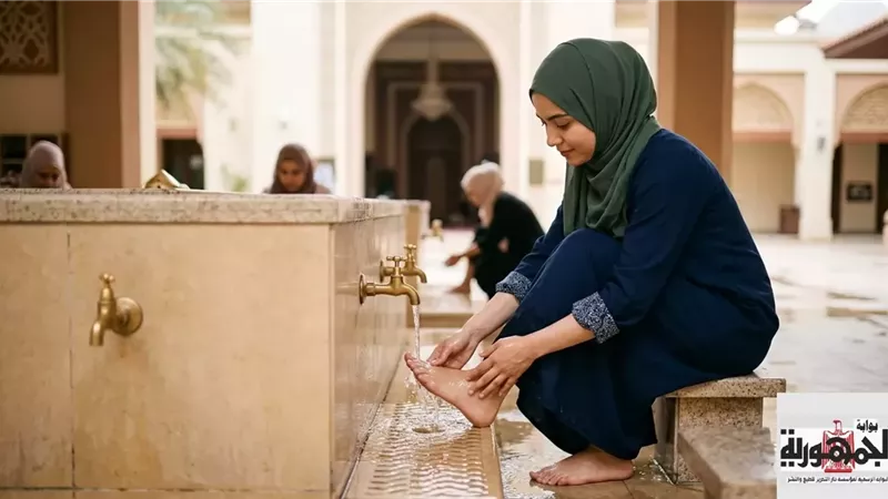رأي فقهي يوضح كيفية الوضوء الصحيح للمرأة المحجبة