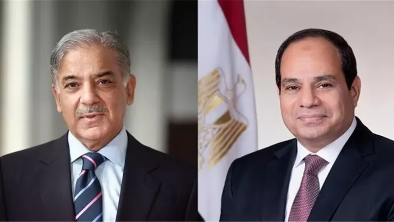 رئيس وزراء باكستان يشكر السيسي لدعمه جهود خفض التصعيد بالمنطقة