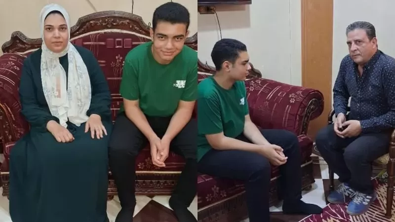 الأول على إعدادية القليوبية: أسرتي سر تفوقي وأحلم بدراسة الطب