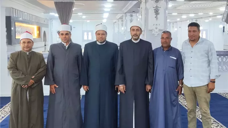 افتتاح مسجد الجواد الغربي في مطوبس..صور