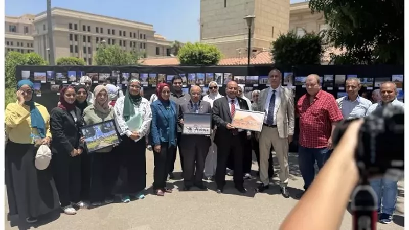 جامعة القاهرة تفتتح معرض التصوير الفوتوغرافي الوثائقي