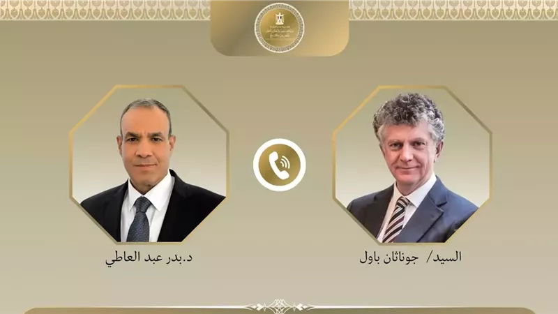 اتصال هاتفي لوزير الخارجية مع مستشار الأمن القومي البريطاني