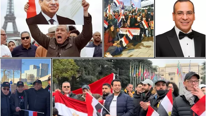 الجاليات المصرية فى الخارج.. جبهة موازية للدفاع عن الوطن
