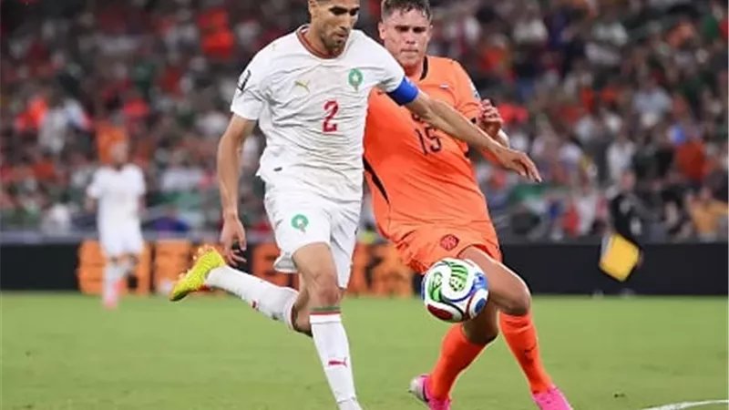100 مباراة.. حكيمي يواصل كتابة التاريخ مع المغرب