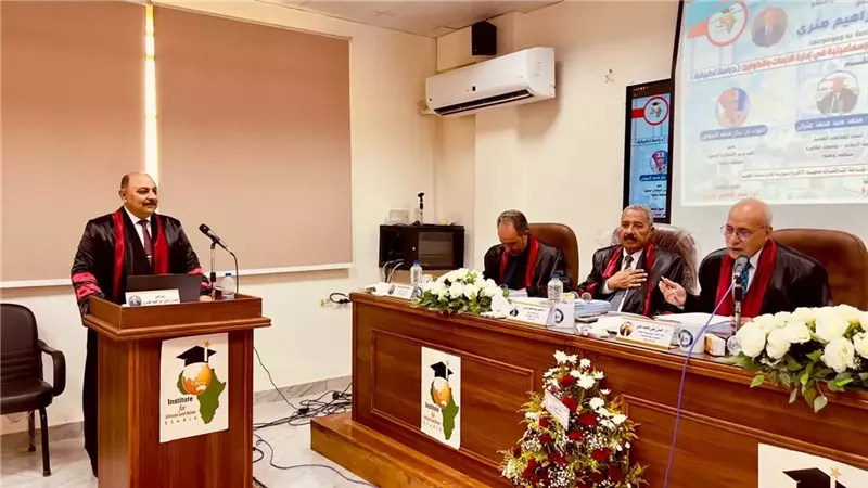 اللواء هنري ابراهيم يحصل على الدكتوراة في الفلسفة من جامعة القناة