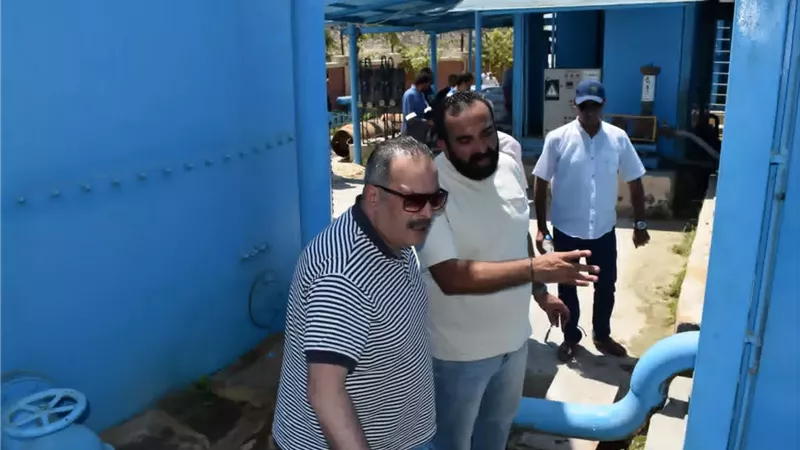 رفع كفاءة محطة مياه العمدة صالح بالإسماعيلية