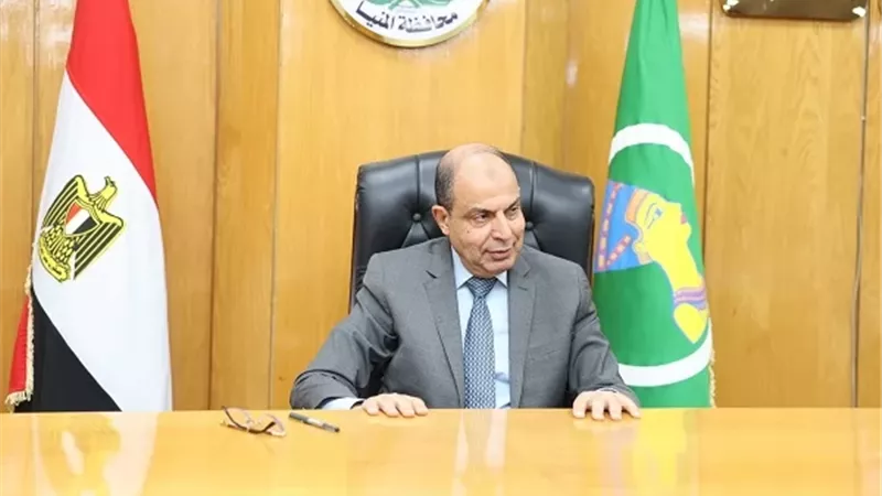 محافظ المنيا يتابع ملف تقنين أراضي الدولة وإزالة التعديات