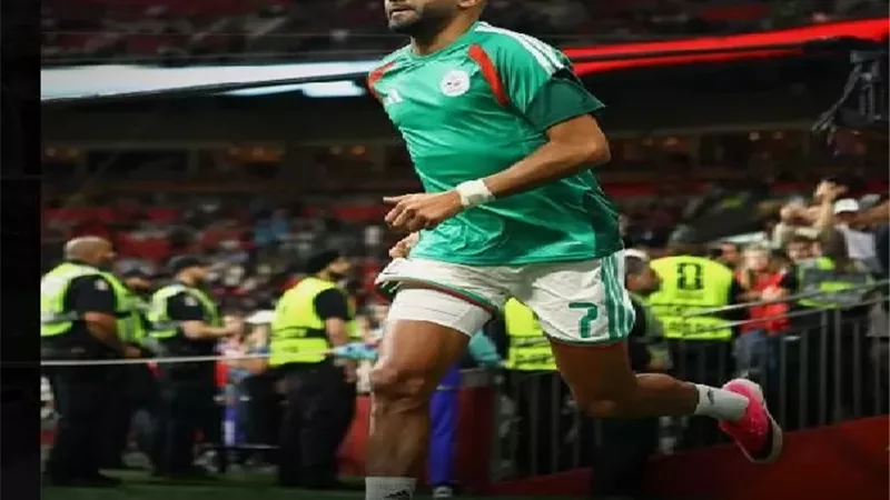رياض محرز يقود هجوم الجزائر فى موقعة سويسرا بكأس العالم 2026