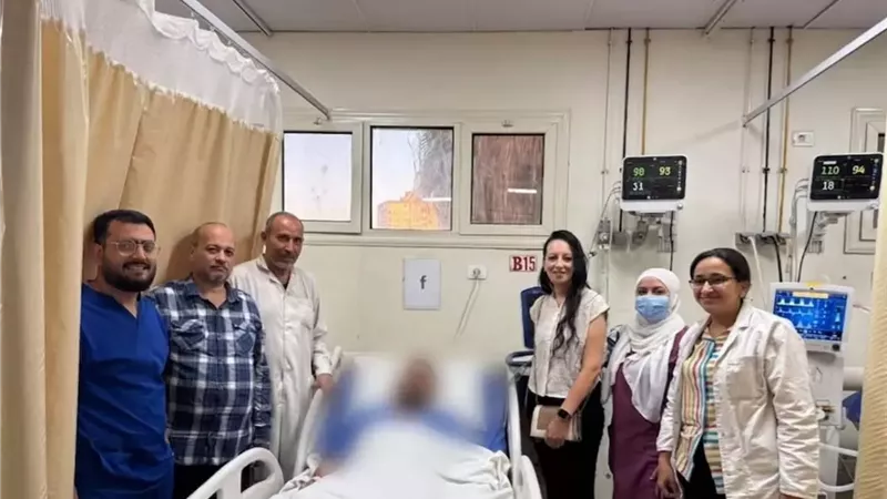 مستشفى صدر المنيا تنقذ حياة شاب بعد تعرضه لعضة ثعبان سامة