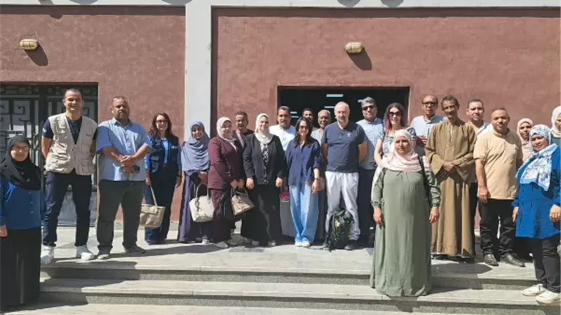 وفد الأغذية العالمي يتفقد عدد من مشروعات التنمية الشاملة بقنا
