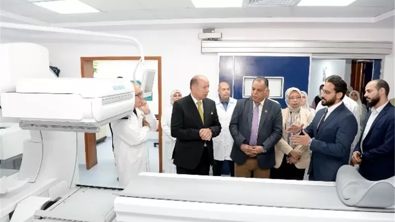 جامعة المنصورة تعلن تشغيل جهاز «جاما كاميرا» بمركز الكلى والمسالك