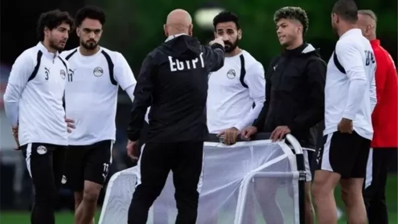 عاصفة رعدية تعطل مران منتخب مصر إستعداداً لمواجهة الأرجنتين