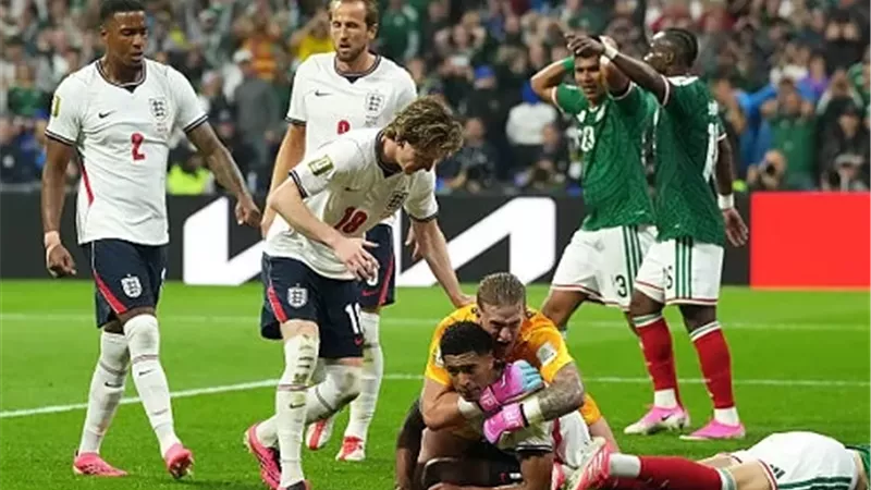 كأس العالم| شاهد ملخص وأهداف مباراة إنجلترا ضد المكسيك
