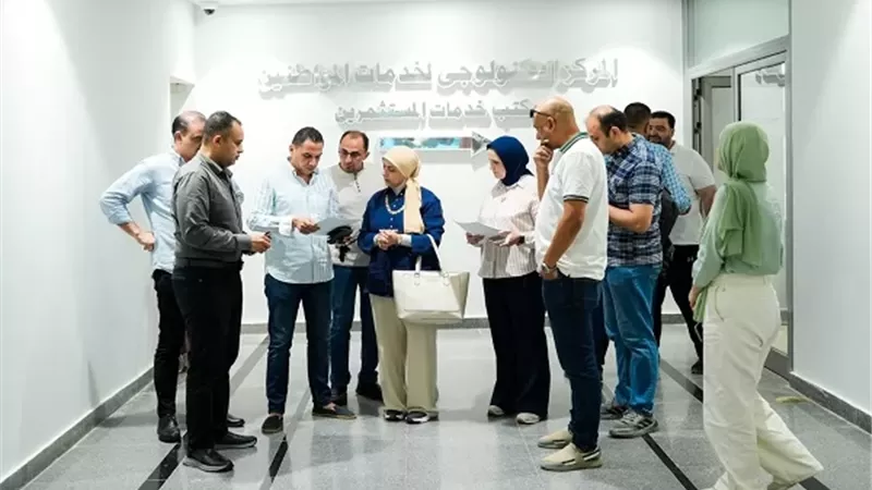 رئيس جهاز العلمين الجديدة يتابع جاهزية المركز التكنولوجي