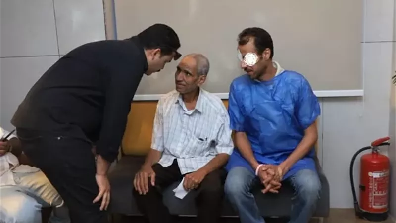 العليا للاستغاثات تستجيب لمواطن يحتاج إلى جراحة ترقيع قرنية